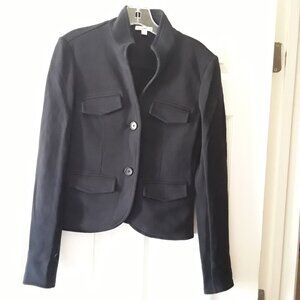 EUC Standard James Perse 100% Cotton Two Button Blazer Jacket Size 2